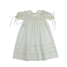 Load image into Gallery viewer, Elle A. Dress - Vintage white with Colored Embroidery
