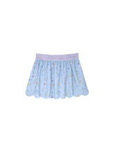 Load image into Gallery viewer, SAMPLE - Susie Skirt - Pink Pinstripe / Floral