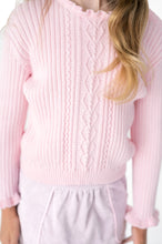 Load image into Gallery viewer, Cable Knit Sweater - Pink
