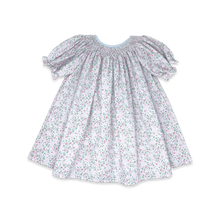 Load image into Gallery viewer, Betsy Dress - Belle Bunny Floral, Blue