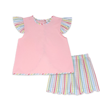 Load image into Gallery viewer, Angel Short Set - Playful Pink, Rainbow
