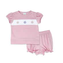 Load image into Gallery viewer, Lagniappe Bloomer Set - Playtime Pink, Flowers
