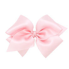 Load image into Gallery viewer, Wee Ones - Light Pink French Satin Ribbon Bow