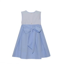 Load image into Gallery viewer, SAMPLE - Daisy Dress - Blue Stripe