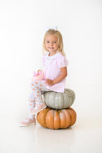 Load image into Gallery viewer, Timeless Tab Legging Set - Pink Pumpkin
