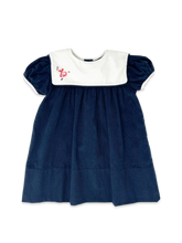 Load image into Gallery viewer, Hope Chest Dress - Nutcracker Navy