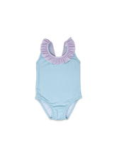 Load image into Gallery viewer, Sarah Swimsuit - Mint / Pink Minigingham