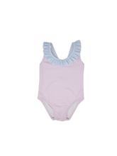 Load image into Gallery viewer, Sarah Swimsuit - Pink / Blue Minigingham