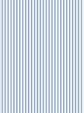 Load image into Gallery viewer, Frances Flap Dress - Blue Pinstripe
